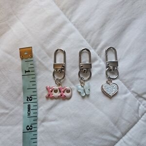 Set Of Three Charms